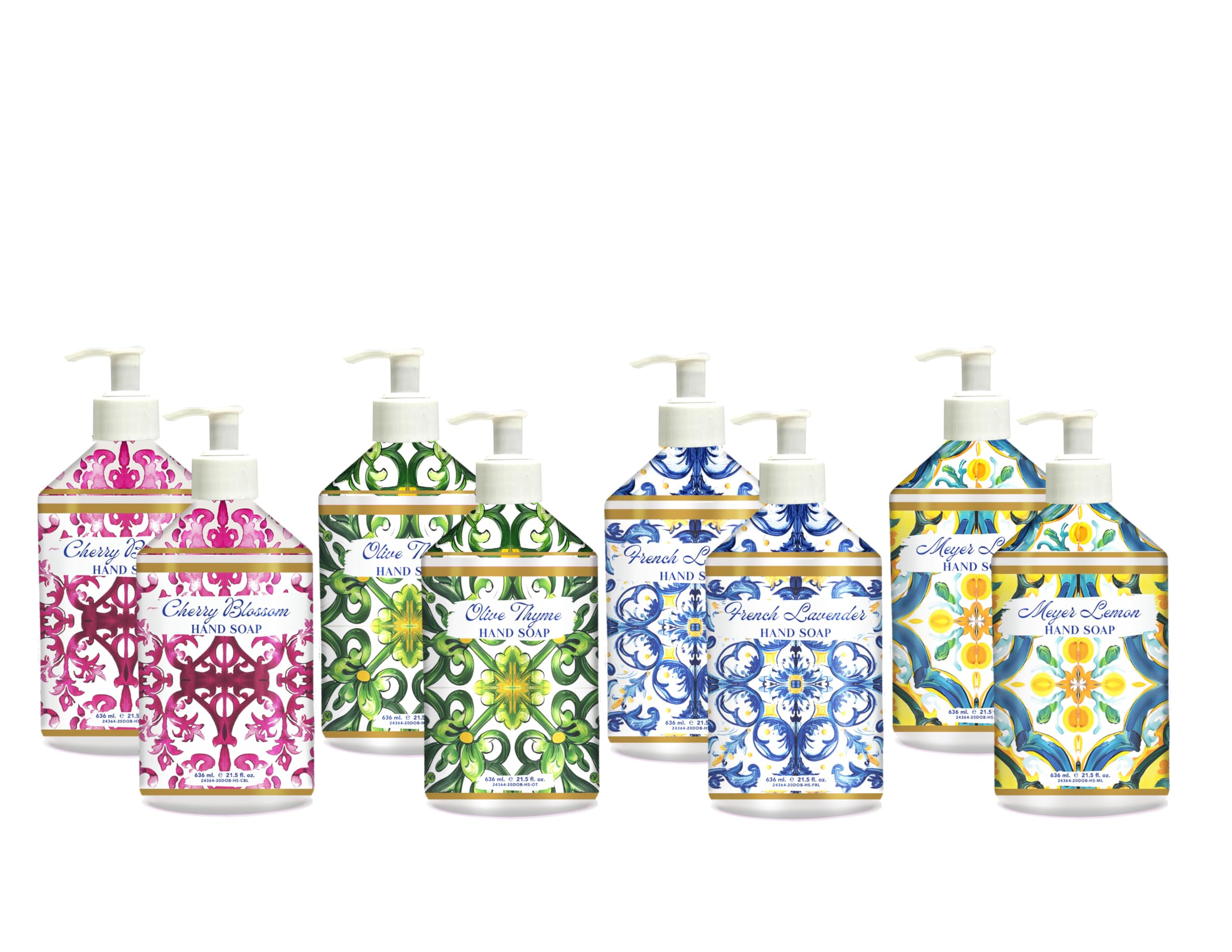 Home & Body Company Dolce Breeza Cherry Blossom hand soap bottle with pump for daily hand care