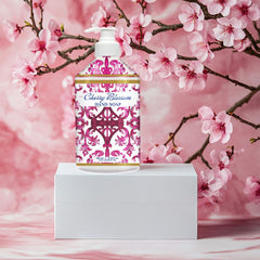 Home & Body Company Dolce Breeza Olive Thyme hand soap bottle with pump provides refreshing scent