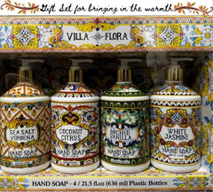 Home and Body Company Orchid Vanilla bottle showcases exotic aroma for spa-like baths.