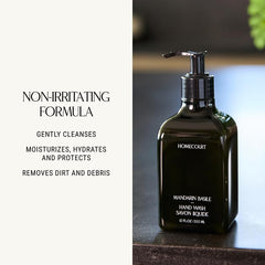Homecourt Cece hand wash argan oil ingredient offers nourishing care for skin.