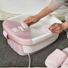 Homedics Bubble Bliss Deluxe-Foot Spa built in massage nodes for gentle foot stimulation