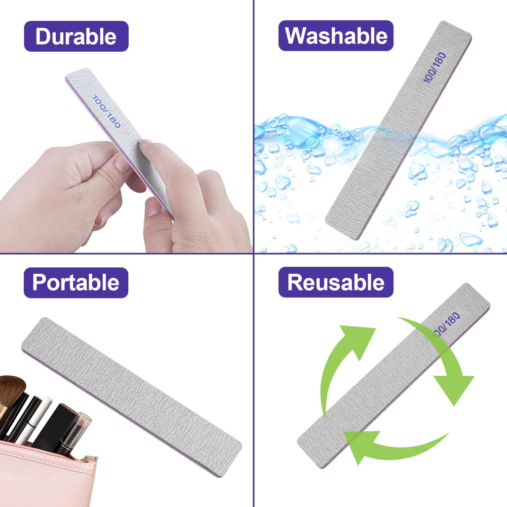 HomeyEra nail files used at home or in salon for shaping and buffing