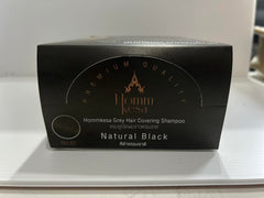 Hommkesa 3-in-1 color and nourish icons on box.