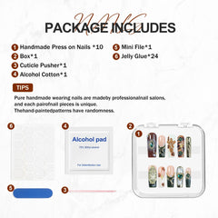 Homsera nails adhesive tabs enable easy, glue-free attachment and removal quickly.