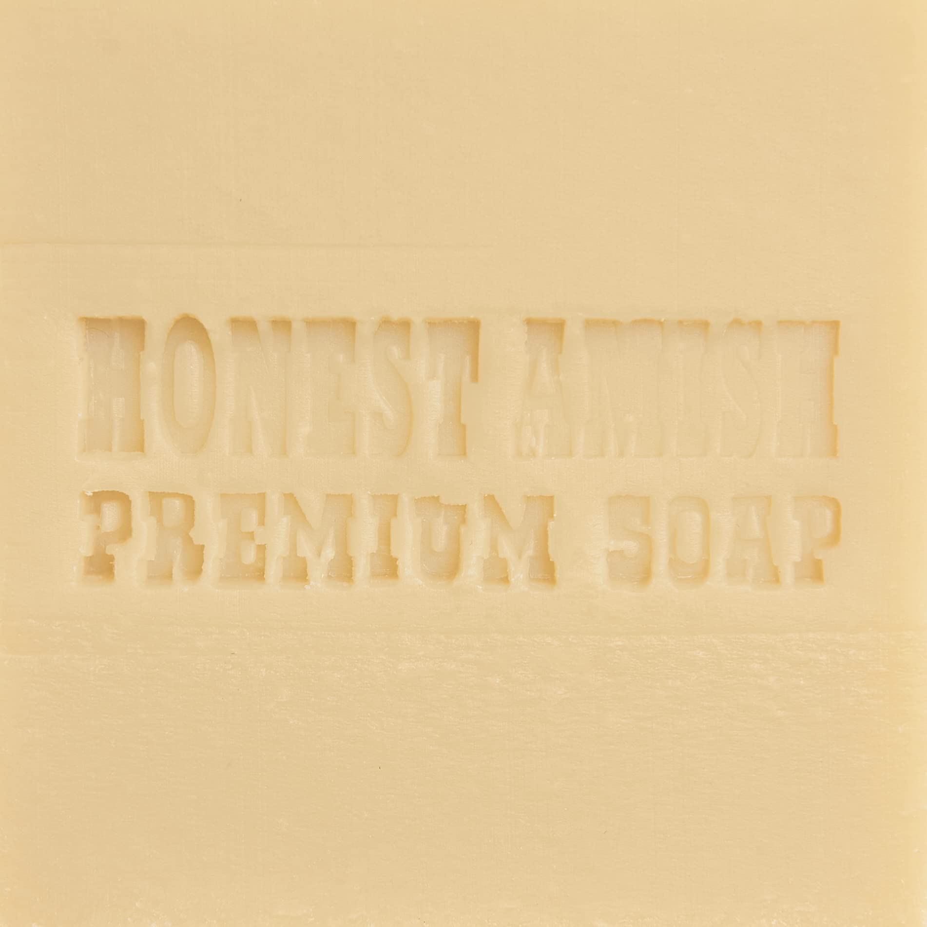 Honest Amish Handmade Soap Batch, small chunk, artisan care.