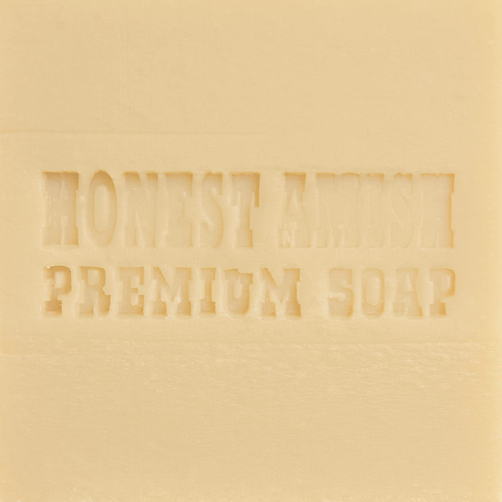 Honest Amish Handmade Soap Batch, small chunk, artisan care.