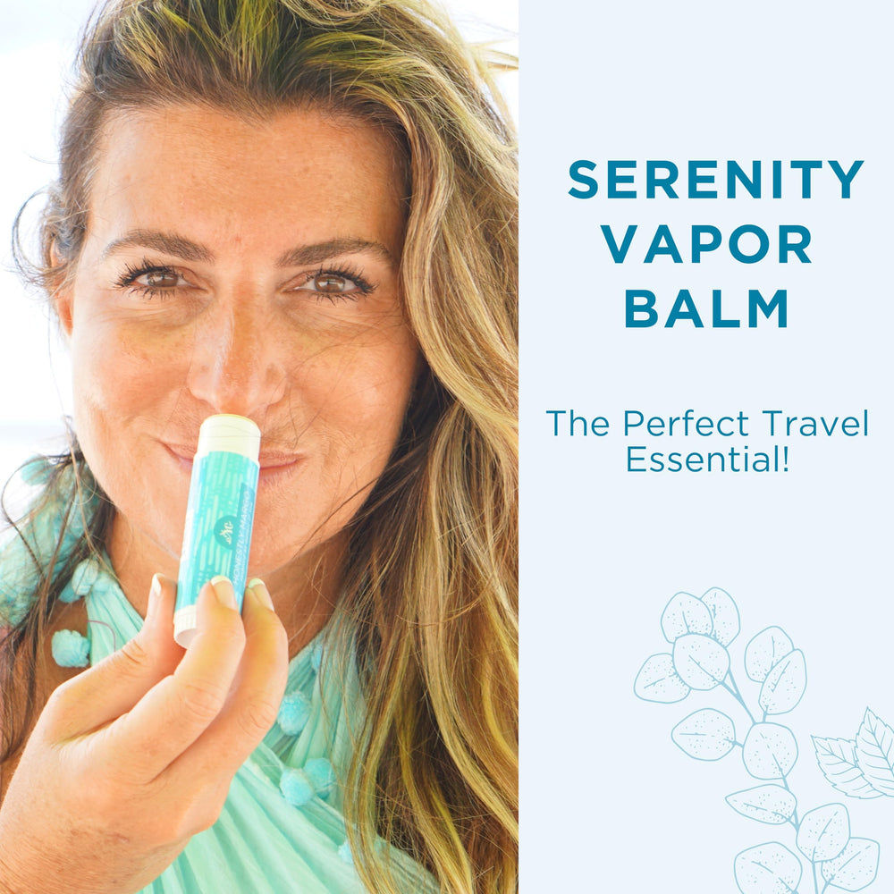 Honestly Margo balm stick on temples for soothing aromatherapy moment