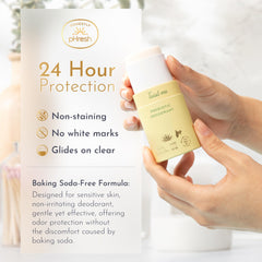 Honestly pHresh Ginger Agave twist-up on-arm application for precise coverage