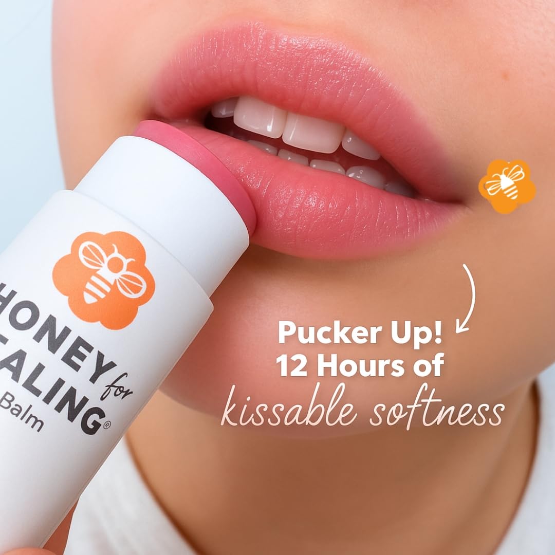 Honey for Healing Manuka Lip Balm Plum tint adds rich color and nourishment.