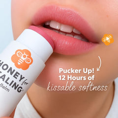Honey for Healing Manuka Lip Balm Plum tint adds rich color and nourishment.