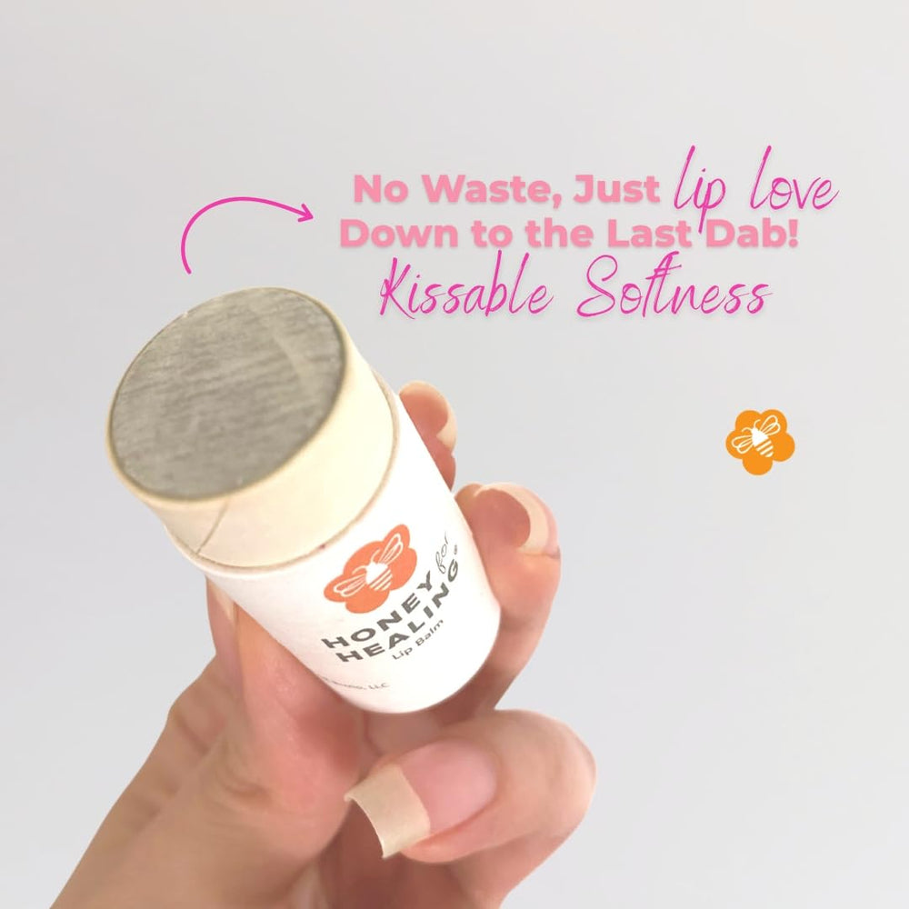 Honey for Healing Manuka Lip Balm Travel-friendly size fits pockets and purses.