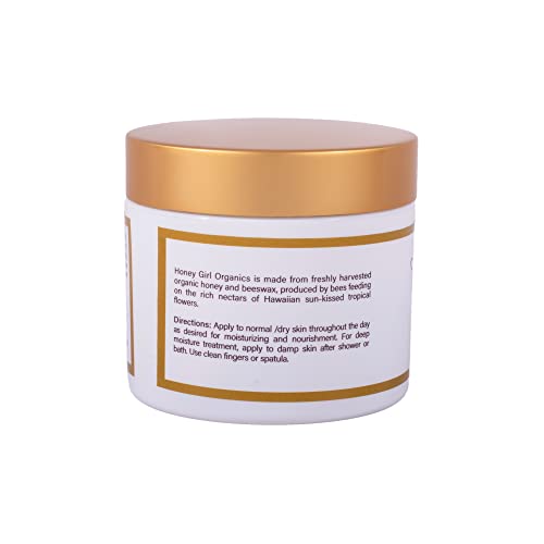 Honey Girl Organics Body Creme hand application demonstrates smooth, daily-use texture.