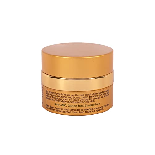 Label of Honey Girl Organics Super Skin Food highlights organic ingredients