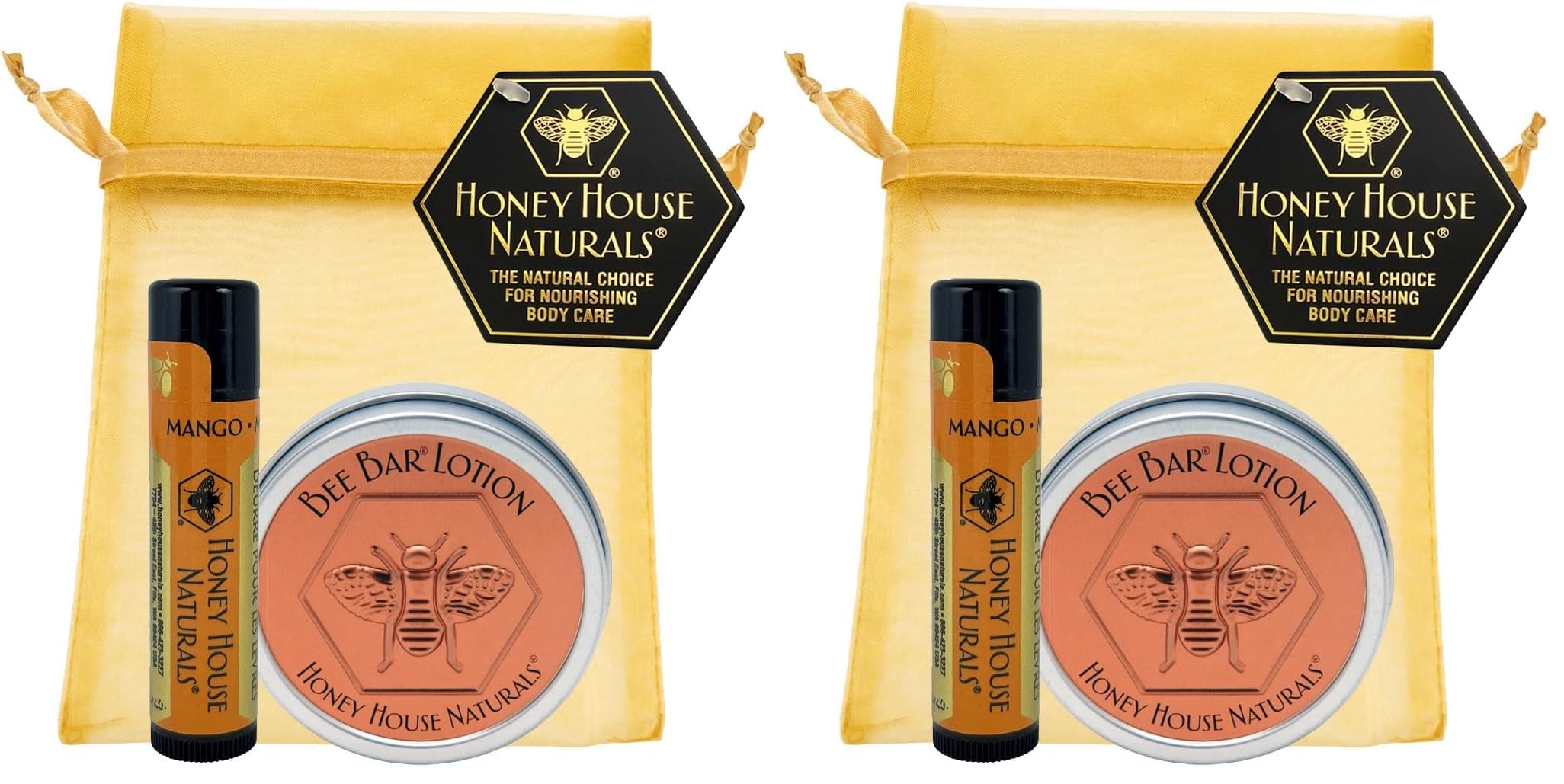 Honey House Naturals Hawaiian Small Bee Bar Lotion close-up for smooth, hydrated hands