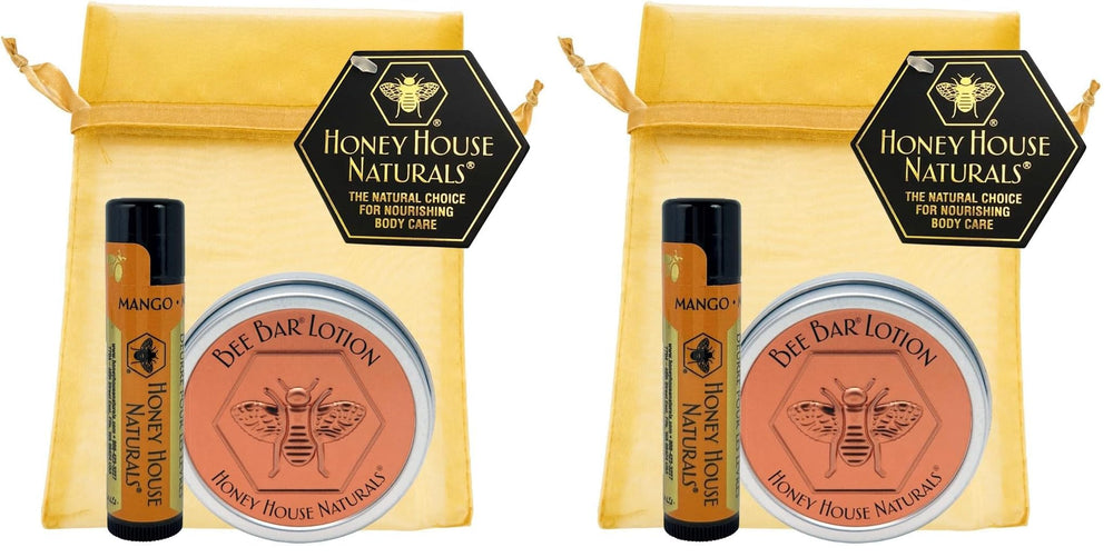 Honey House Naturals Hawaiian Small Bee Bar Lotion close-up for smooth, hydrated hands