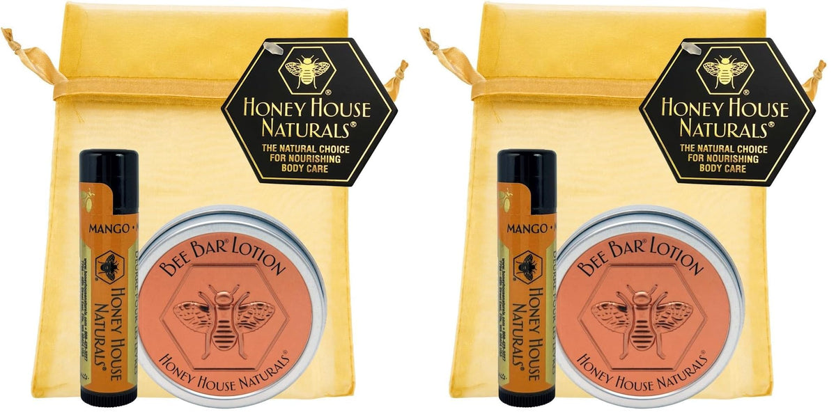 Honey House Naturals Hawaiian Small Bee Bar Lotion close-up for smooth, hydrated hands
