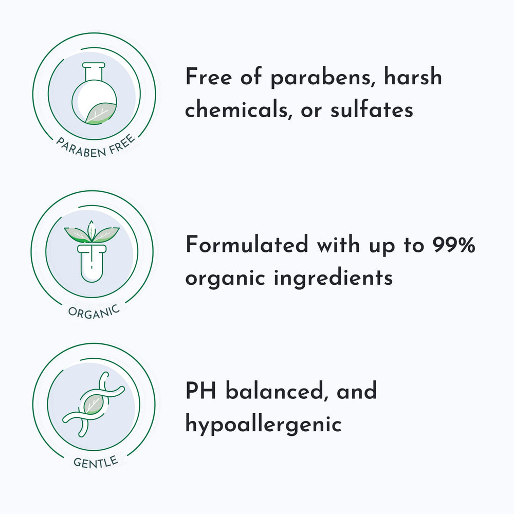 HoneyB baby wash shampoo mild formula foam delivers soft, non-irritating lather for sensitive skin.