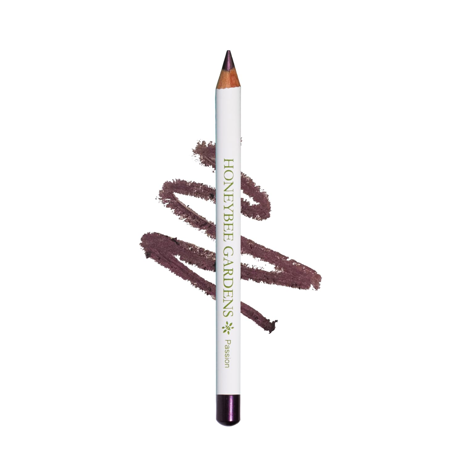 Honeybee Gardens Effortless Eye Liner Passion close-up showing rich pigment for precise lines