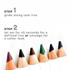 Honeybee Gardens Effortless Eyeliner Pencil ready for a precise sharpener for best results