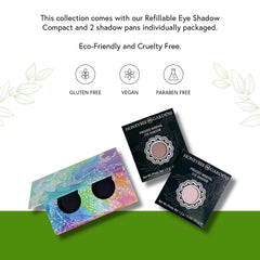 Honeybee Gardens Mini Skinny Duo Porcelain swatches with light neutral tones and smooth blend.