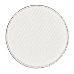 Honeybee Gardens Nirvana pressed shadow swatch shows matte white finish for a crisp daytime look.