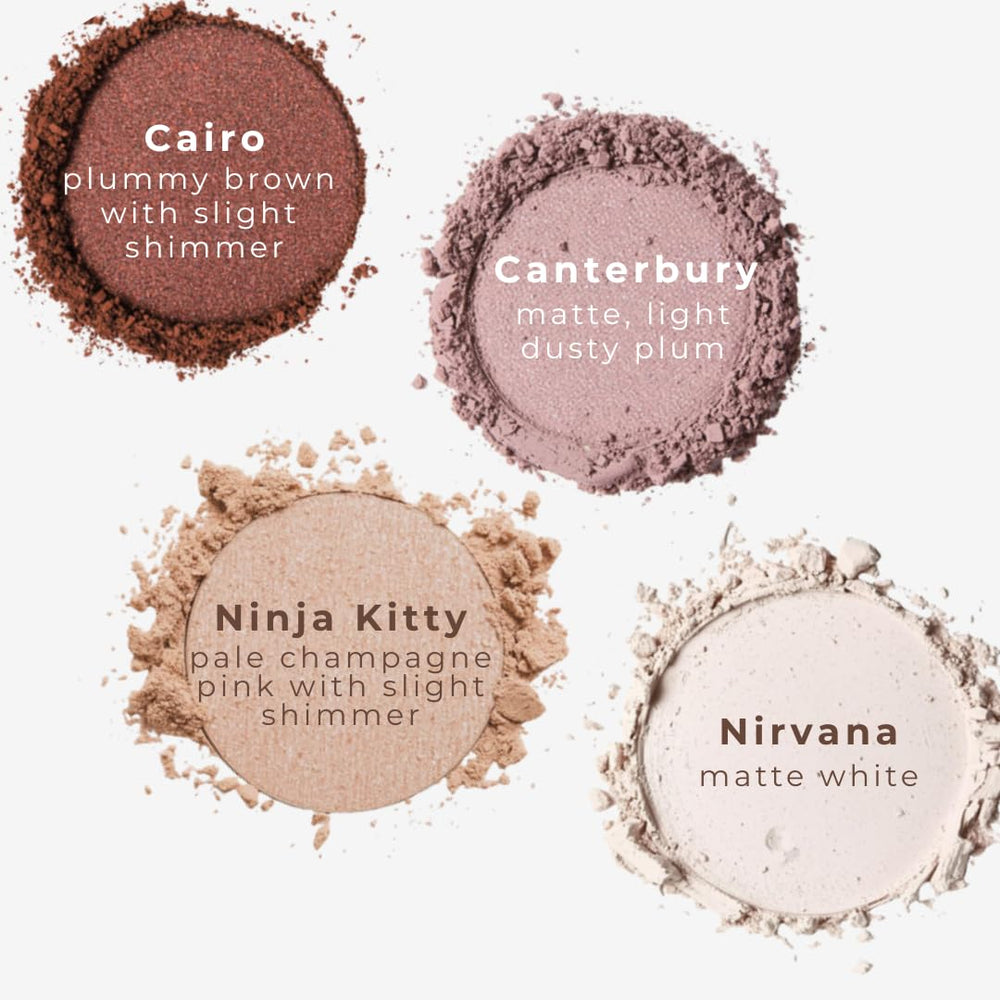 Honeybee Gardens Skinny Dip II blendability for silky application and long-lasting color.