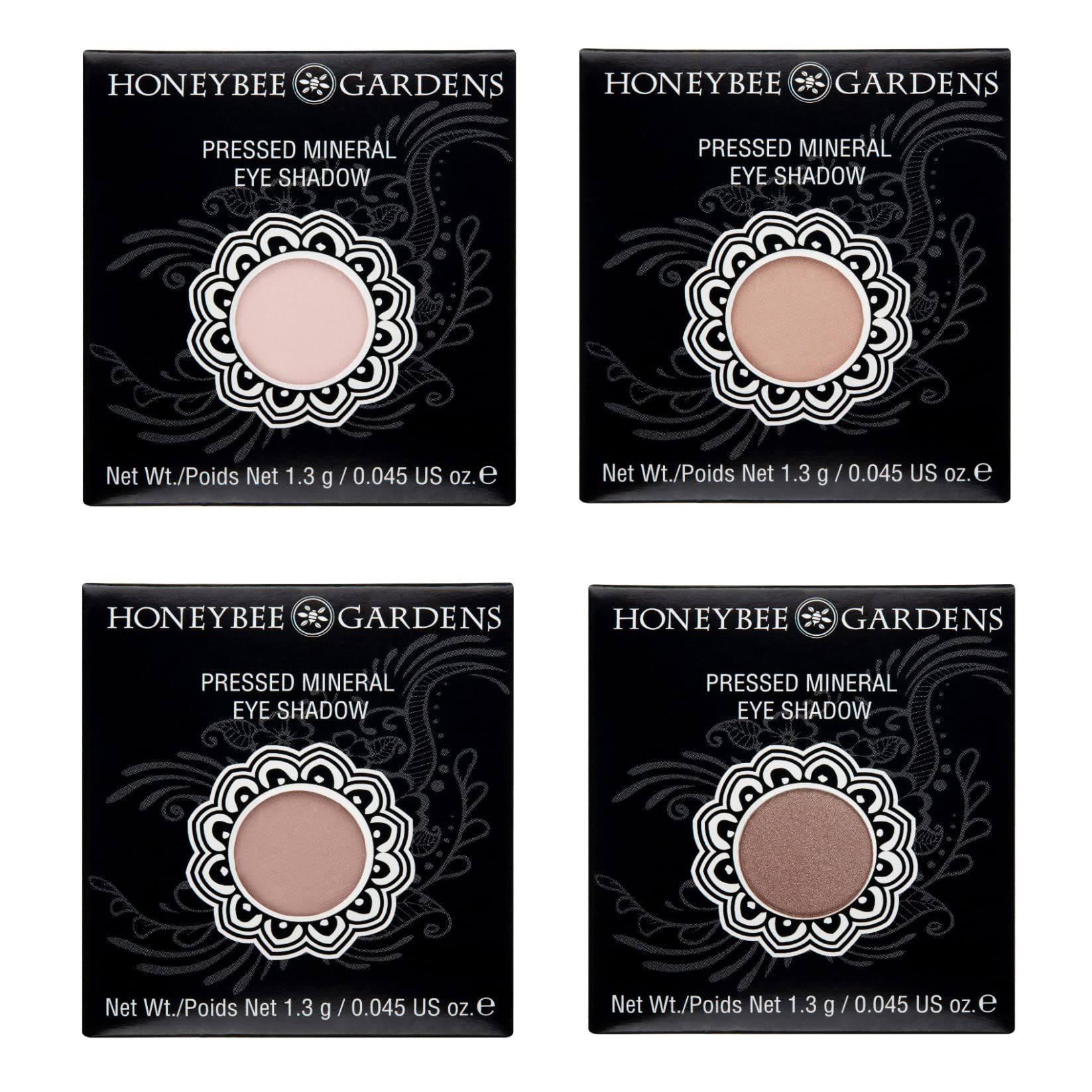 Honeybee Gardens Skinny Dip pink refill pan offers versatile shades for quick day-to-night looks.