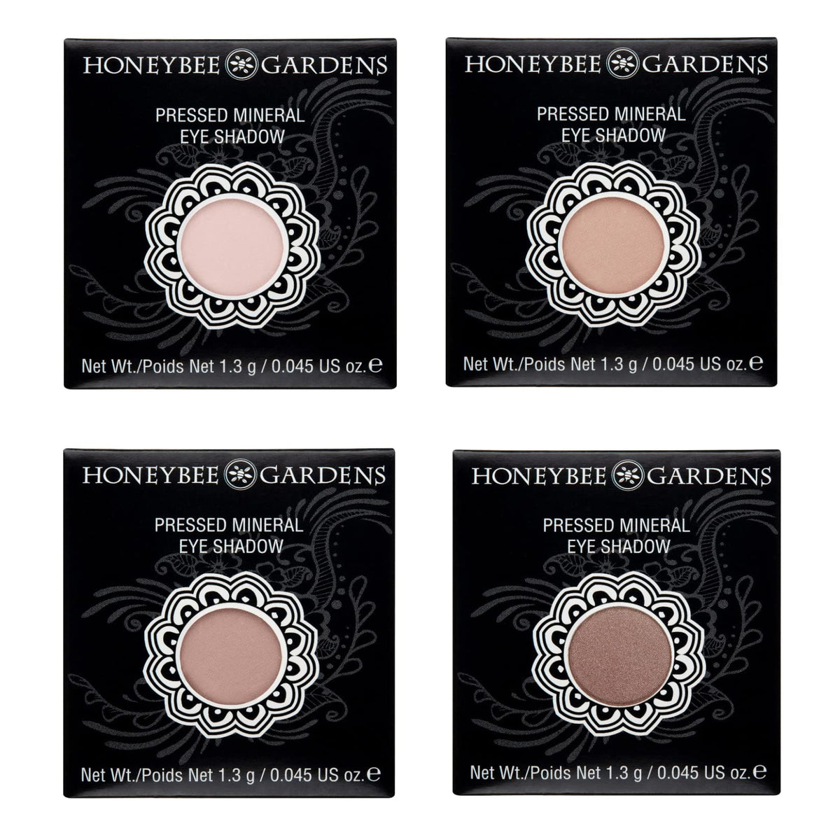 Honeybee Gardens Skinny Dip pink refill pan offers versatile shades for quick day-to-night looks.