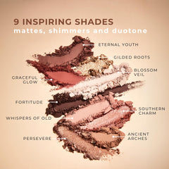 Honeybee Gardens Timeless Magnolia close-up matte shades for smooth buildable color