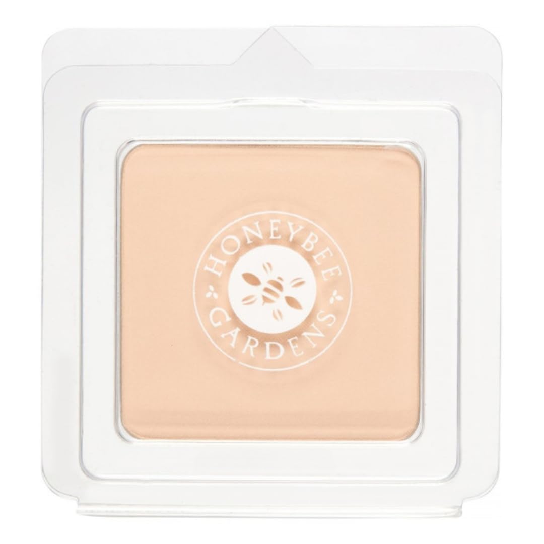 Honeybee Gardens vegan talc-free logo closeup communicates clean beauty promise