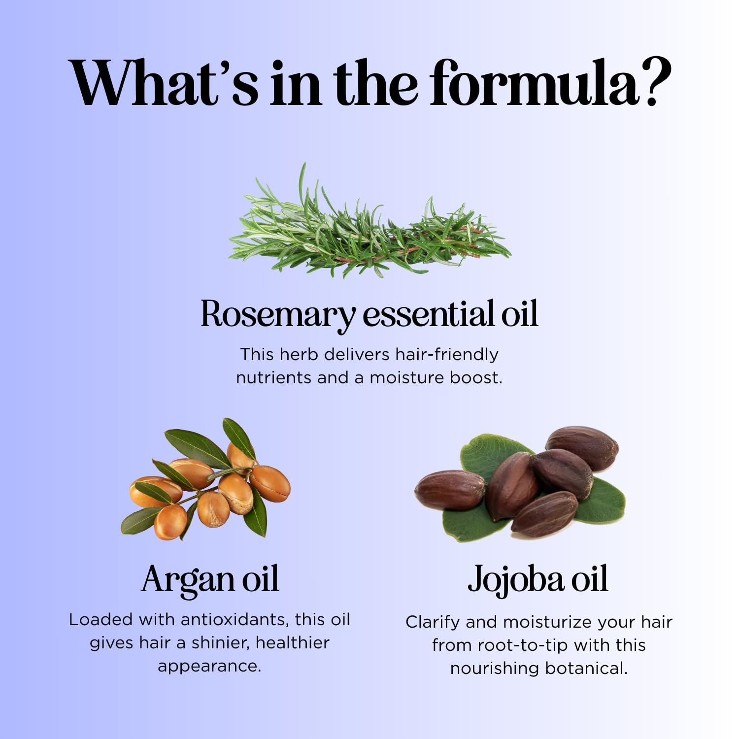 Folimax Biotin Shampoo bottle with rosemary oil on counter