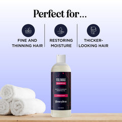 Honeydew Folimax Biotin Shampoo bottle with natural ingredients for vitality
