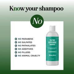 HONEYDEW Invigorating Tea Tree Mint Shampoo scalp care focus for buildup and oil control