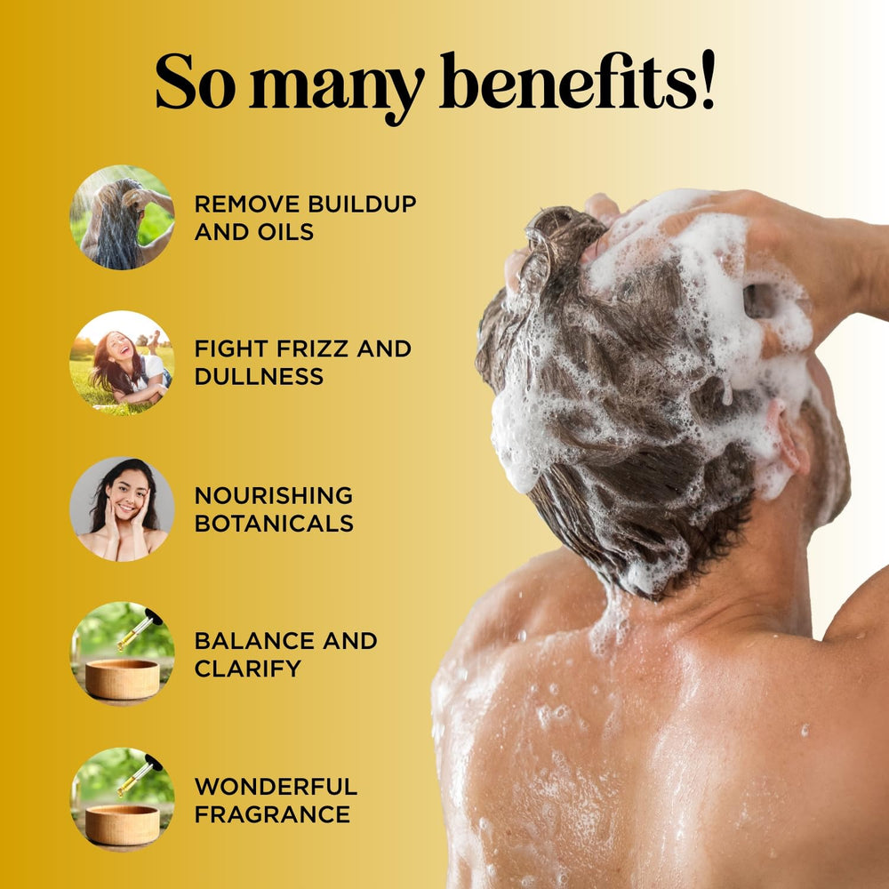 HONEYDEW Lemon Sage Shampoo pump for easy, sulfate-free cleansing