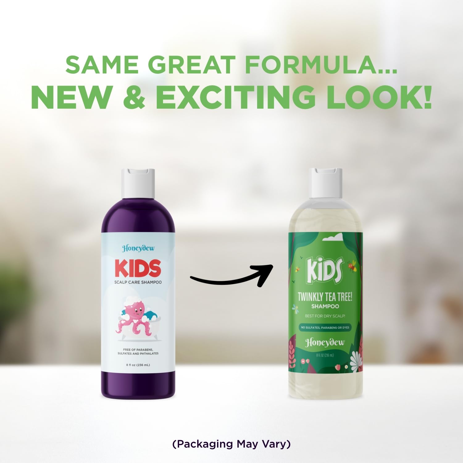 Honeydew Tea Tree Oil ingredient highlights natural cleansing oils.