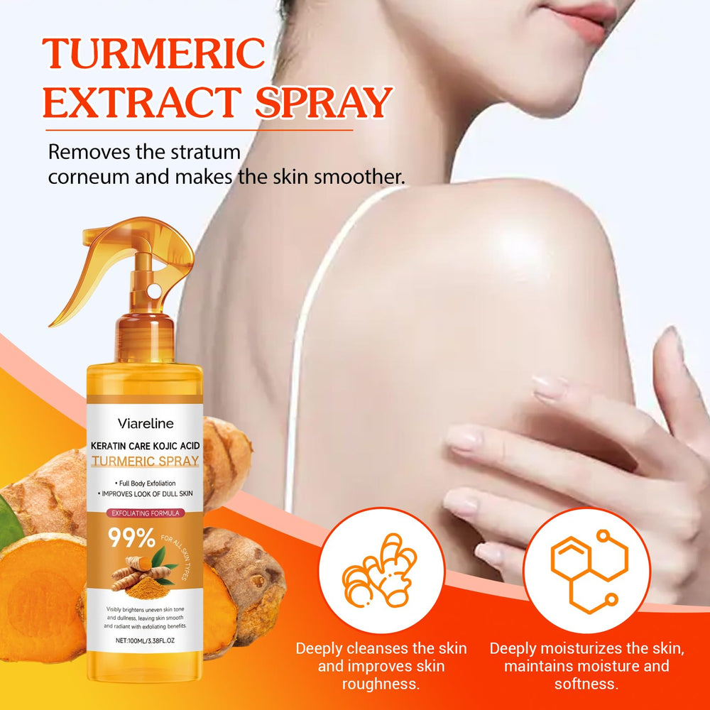 HONGYUNDA Exfoliating spray for all skin types delivers quick clarity