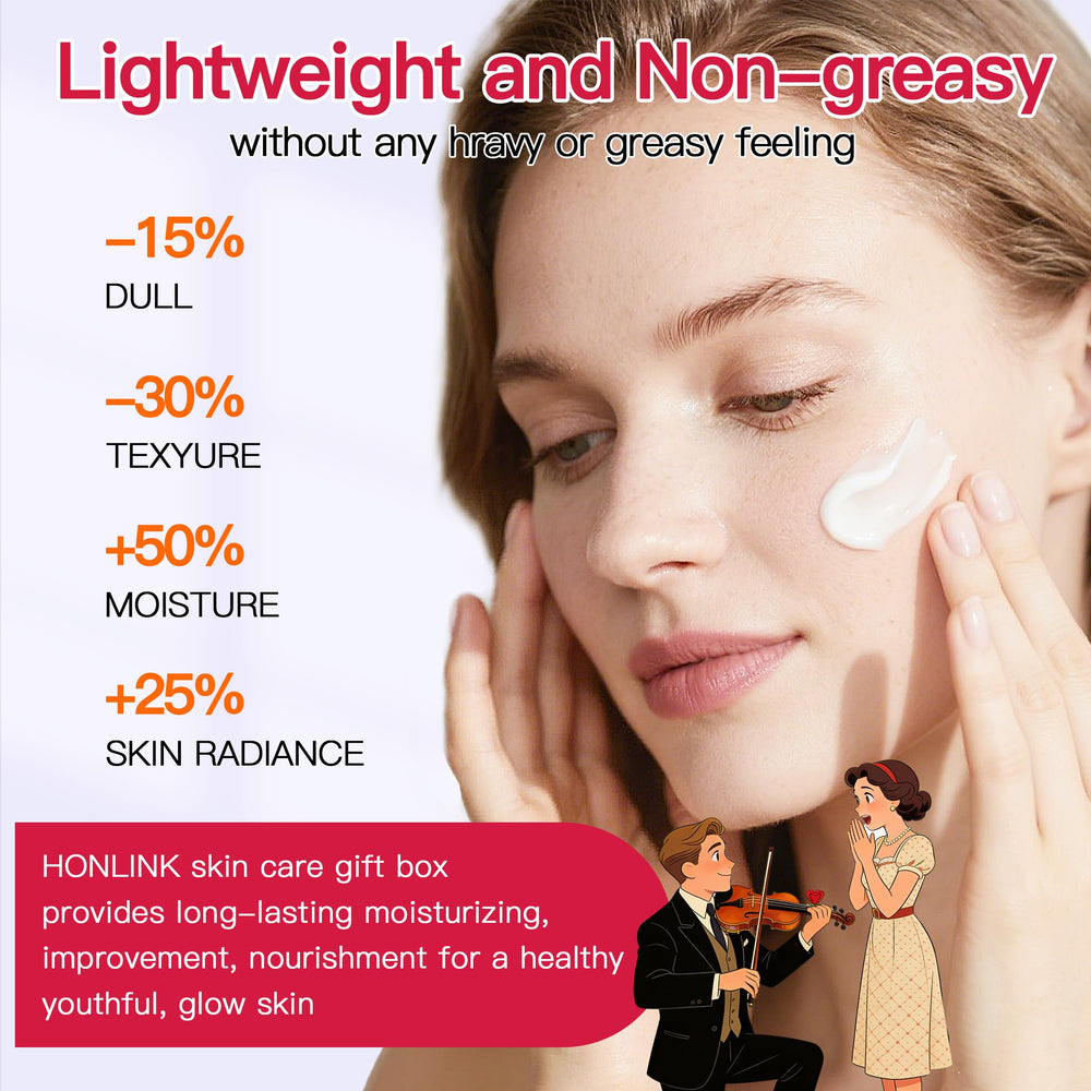 HONLINK Glown body lotion bottle for hydrating body care