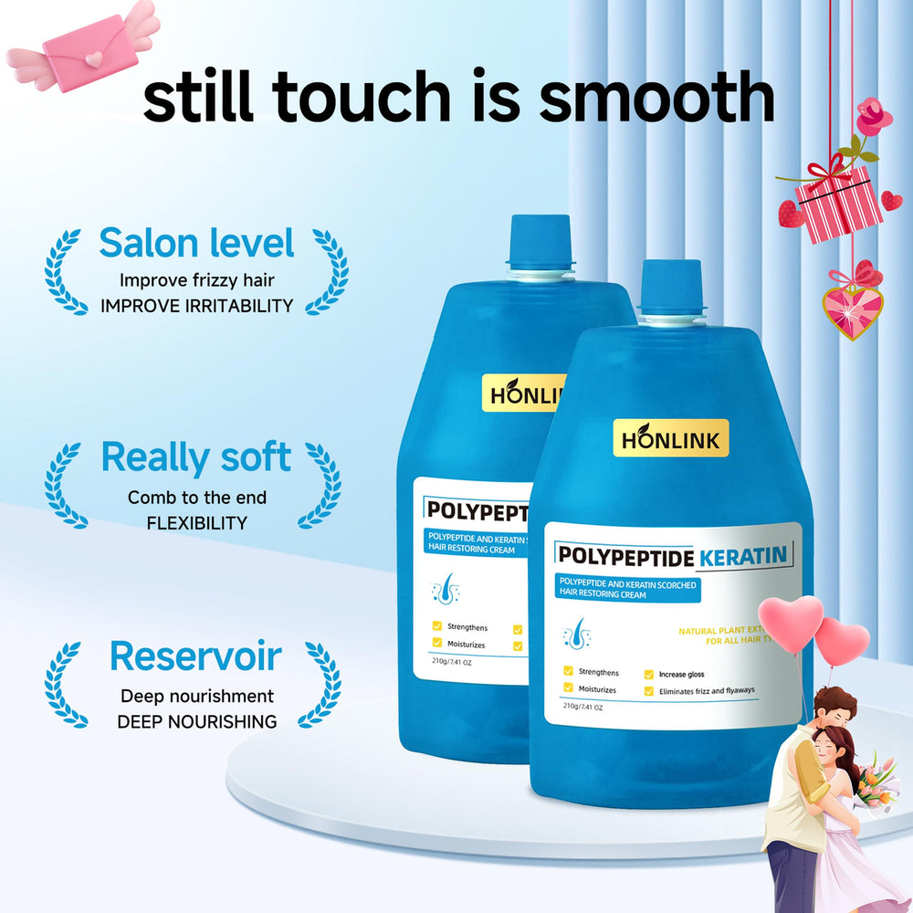 HONLINK salon-grade gloss finish adds radiant shine to hair.