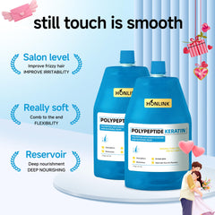 HONLINK salon-grade gloss finish adds radiant shine to hair.