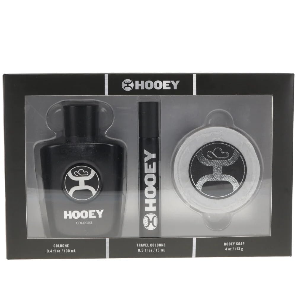 HOOEY Cologne Gift Set bottle front view for daily wear.
