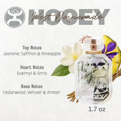 HOOEY West Desperado perfume spray offers even, controlled application