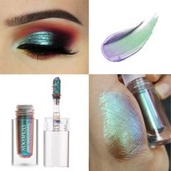 HOOMUSS Glitter Liquid Eyeshadow creamy texture blends smoothly for seamless looks