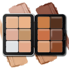 HOSAILY 12-color concealer palette front view for on-the-go color matching