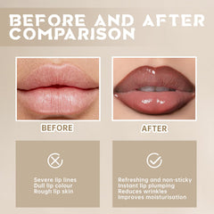 Hosaily long-lasting lip stain shows extended wear with minimal upkeep.