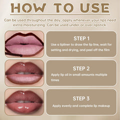 Hosaily plump gloss effect creates fuller-looking lips with translucent color.