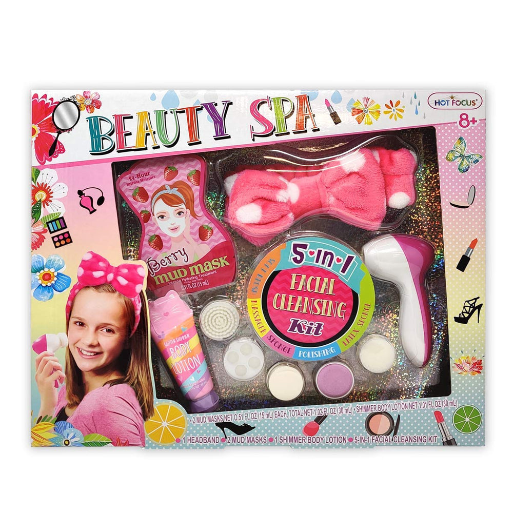 Hot Focus Kids Spa Machine for home spa days with adjustable speeds.