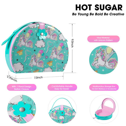 Hot Sugar 24-shadow palette for kids' creative makeup play.