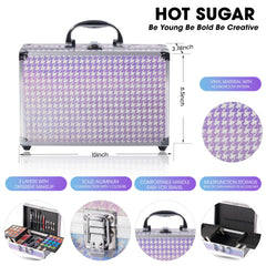 Hot Sugar 40-piece eyeshadow collection with vibrant, versatile shades.
