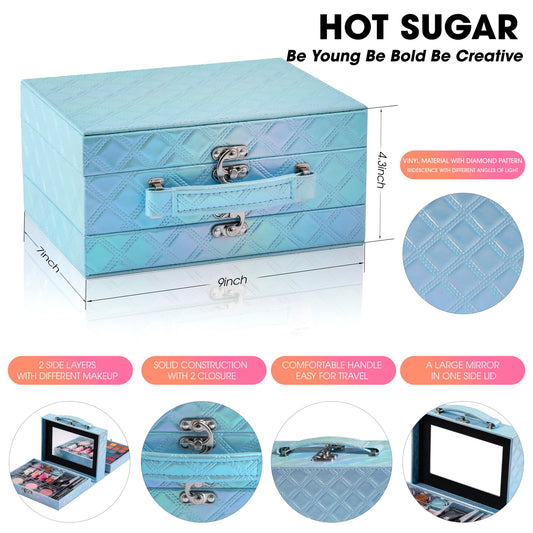 Hot Sugar 48 eye shadows palette offers versatile shades for daily looks.