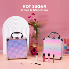 Hot Sugar aluminum storage box for organized cosmetics